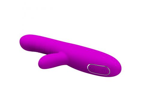 Wibrator punktu G Pretty Love Angelique fioletowy silikonowy USB - 3