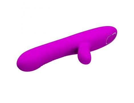 Wibrator punktu G Pretty Love Angelique fioletowy silikonowy USB - 4
