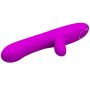 Wibrator punktu G Pretty Love Angelique fioletowy silikonowy USB - 5
