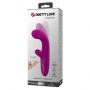 Wibrator punktu G Pretty Love Angelique fioletowy silikonowy USB - 9