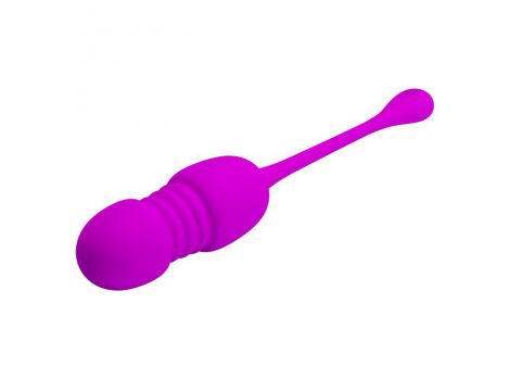 Wibrujące jajko Pretty Love Callie fioletowe 12 wibracji 12 pchnięć USB - 5