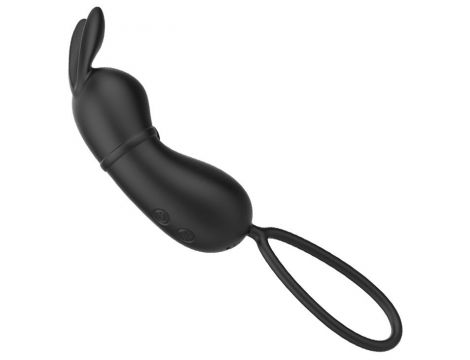 Wibrator króliczek Pretty Love Rosalie czarny silikonowy USB - 3