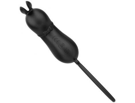 Wibrator króliczek Pretty Love Rosalie czarny silikonowy USB - 5