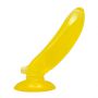 Dildo żelowe Baile Passionate Fruit z przyssawką żółte - 2