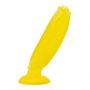 Dildo żelowe Baile Passionate Fruit z przyssawką żółte - 3