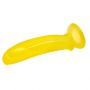 Dildo żelowe Baile Passionate Fruit z przyssawką żółte - 4