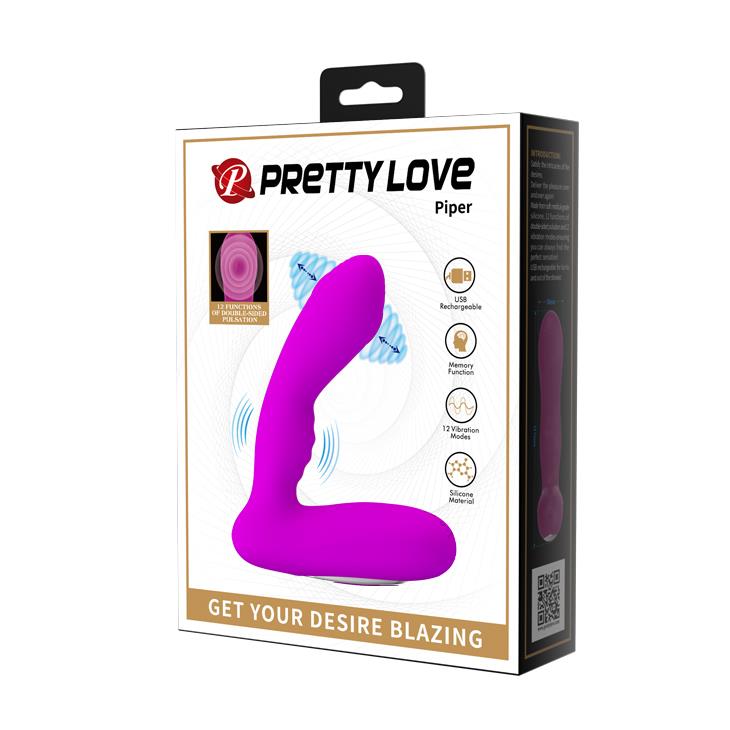 pretty love -piper, 12 vibration functions 12 pulse wave settings