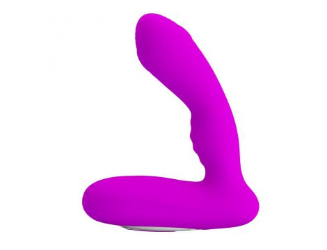 Masażer prostaty Pretty Love Piper fioletowy 12 funkcji USB - 2