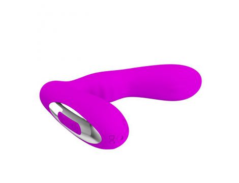 Masażer prostaty Pretty Love Piper fioletowy 12 funkcji USB - 3