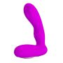 Masażer prostaty Pretty Love Piper fioletowy 12 funkcji USB - 2