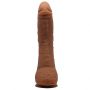 Realistyczne zakrzywione dildo Baile Alex jasnobrązowe z przyssawką - 4