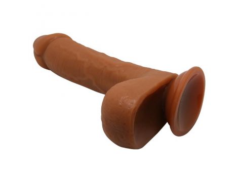 Realistyczne dildo Baile Johnson z przyssawką jasnobrązowe - 6