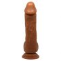 Realistyczne dildo Baile Johnson z przyssawką jasnobrązowe - 5