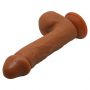 Realistyczne dildo Baile Johnson z przyssawką jasnobrązowe - 6