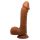 Realistyczne dildo Baile Johnson z przyssawką jasnobrązowe