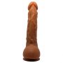 Dildo realistyczne zakrzywione Baile Jason z przyssawką jasnobrązowe - 3