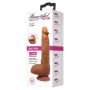 Dildo realistyczne zakrzywione Baile Jason z przyssawką jasnobrązowe - 9