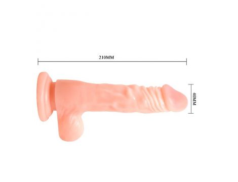 Wibrator realistyczny Baile Cock 22 cm z przyssawką - 4