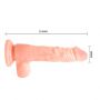 Wibrator realistyczny Baile Cock 22 cm z przyssawką - 5