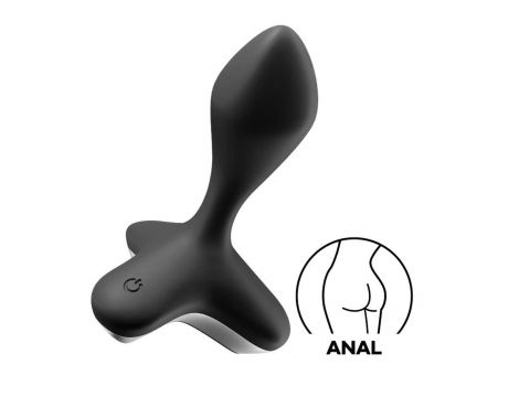 Wibrator analny Satisfyer Game Changer silikonowy czarny USB 12 cm - 2