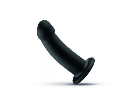 Dildo silikonowe No Parts Charlie czarny 14,5 cm - 3