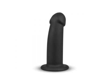 Dildo silikonowe No Parts Charlie czarny 14,5 cm - 7