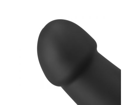 Dildo silikonowe No Parts Charlie czarny 14,5 cm - 10