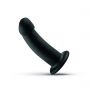 Dildo silikonowe No Parts Charlie czarny 14,5 cm - 4