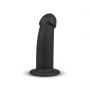 Dildo silikonowe No Parts Charlie czarny 14,5 cm - 8