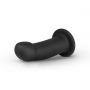 Dildo silikonowe No Parts Charlie czarny 14,5 cm - 9