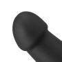 Dildo silikonowe No Parts Charlie czarny 14,5 cm - 11