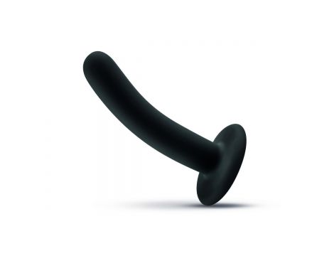 Dildo silikonowy No Parts Logan czarny 13,5 cm - 4