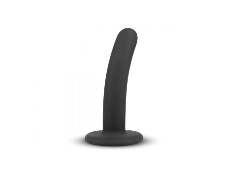 Dildo silikonowy No Parts Logan czarny 13,5 cm - 6