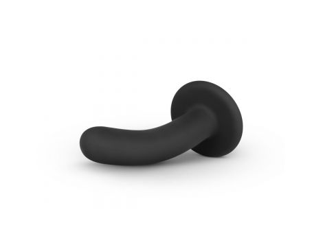 Dildo silikonowy No Parts Logan czarny 13,5 cm - 7