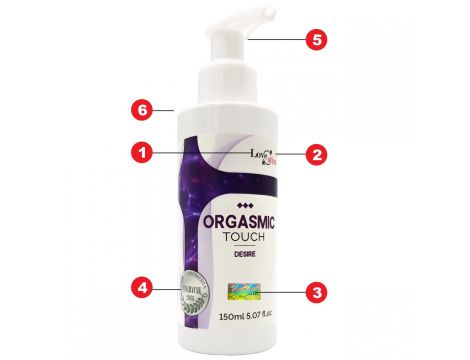 Olejek do masażu erotycznego LoveStim Orgasmic Touch Desire 150 ml - 4