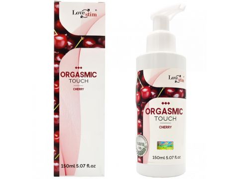 Olejek do masażu Orgasmic Touch wiśniowy LoveStim 150 ml
