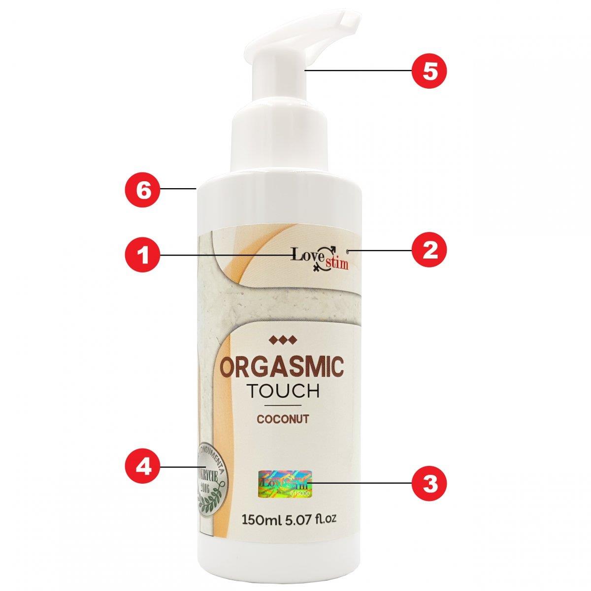 olejek-orgasmic touch coconut 150 ml