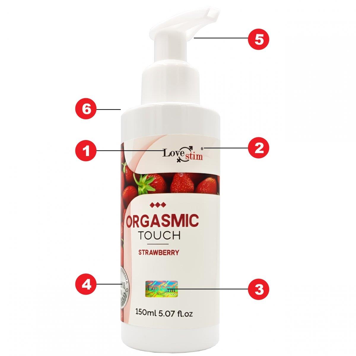 olejek-orgasmic touch stawberry 150 ml