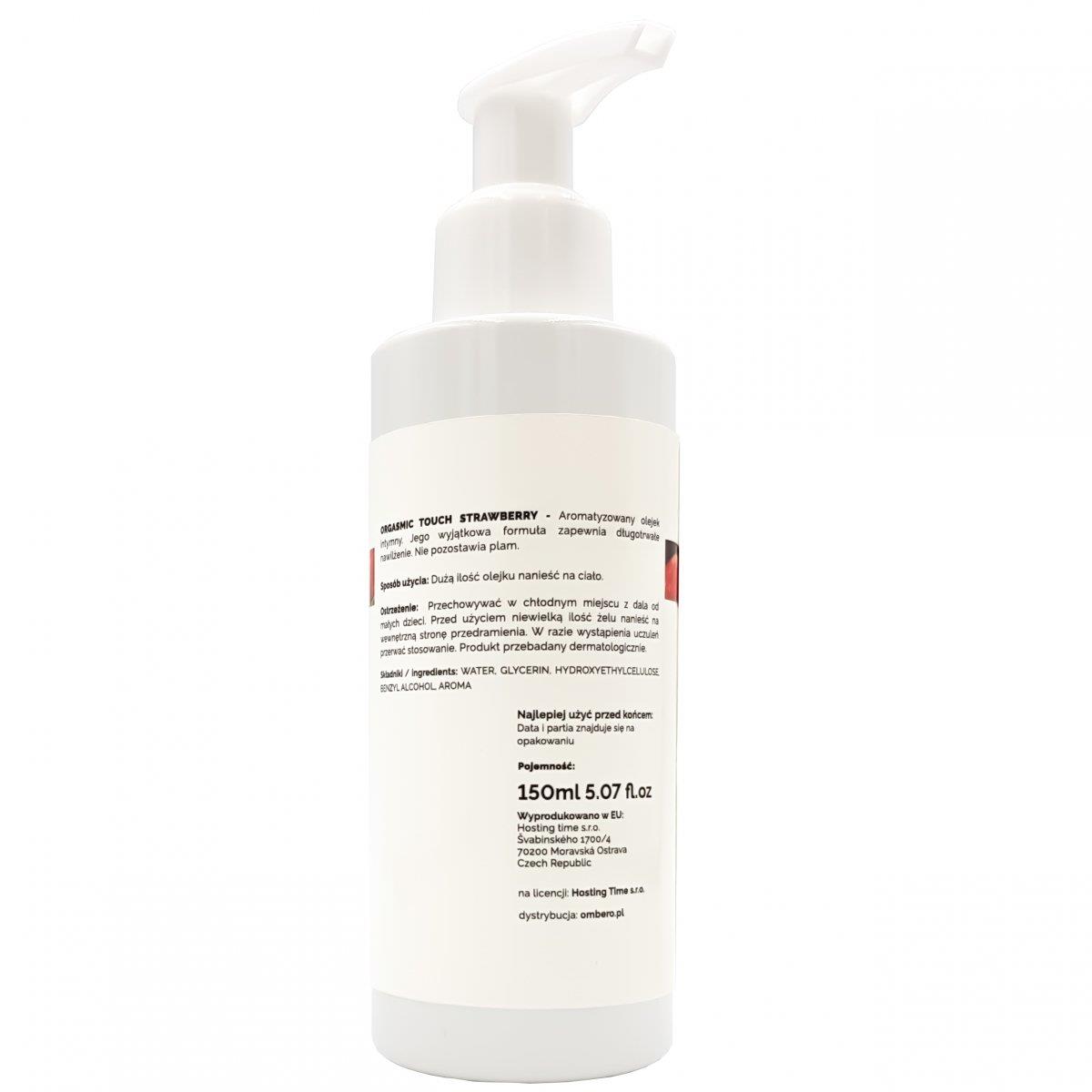 olejek-orgasmic touch stawberry 150 ml