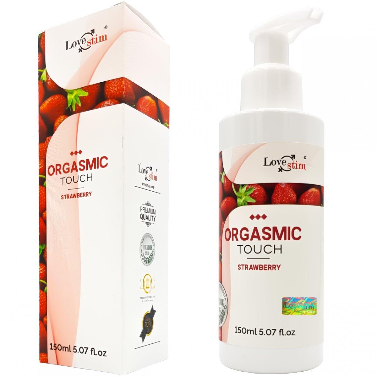 olejek-orgasmic touch stawberry 150 ml