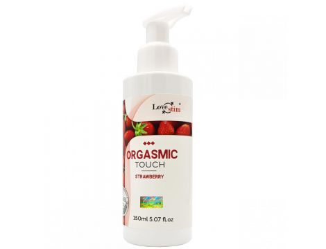 Olejek do masażu erotycznego Orgasmic Touch truskawkowy LoveStim 150 ml - 2