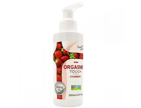 Olejek do masażu erotycznego Orgasmic Touch truskawkowy LoveStim 150 ml - 4