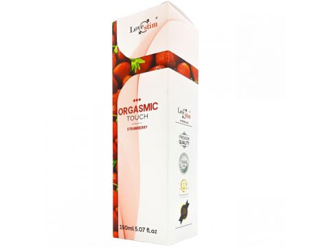Olejek do masażu erotycznego Orgasmic Touch truskawkowy LoveStim 150 ml - 6
