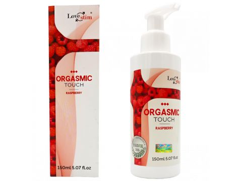 Olejek do masażu erotycznego LoveStim Orgasmic Touch malinowy 150ml - 7