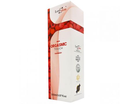 Olejek do masażu erotycznego LoveStim Orgasmic Touch malinowy 150ml - 3