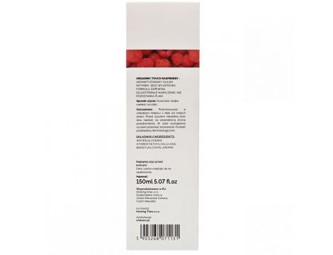 Olejek do masażu erotycznego LoveStim Orgasmic Touch malinowy 150ml - 4