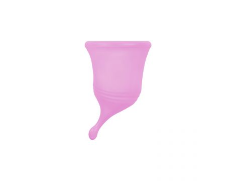 Kubeczek menstruacyjny silikonowy Femintimate różowy L