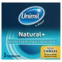 Prezerwatywy cienkie Unimil Natural+ naturalne 53 mm 3 sztuki - 3