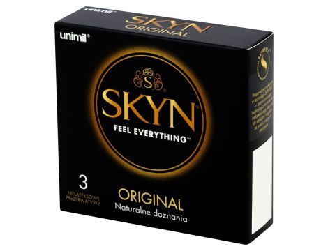 Prezerwatywy nielateksowe Skyn Original 3 sztuki