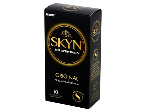 Prezerwatywy nielateksowe SKYN Original 10 sztuk - 2